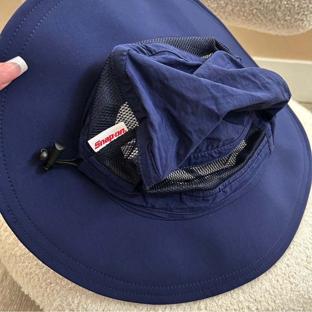 SNAP-ON NWOT Navy Wide Fishermen Hat - Picture 3 of 6